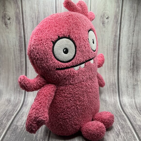Ugly Doll- Moxie - Pink 9 Inch Plush- Yours Truly Weighted Bean Bottom - Picture 5 of 9